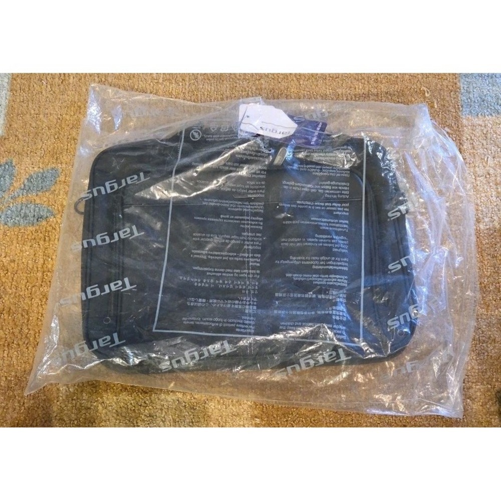 NEW!‎ Targus Black 15 - 16" Laptop Computer Bag Classic Slim Topload TCT027US-95